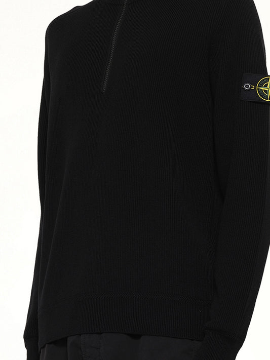 5100124 LS Polo in Black