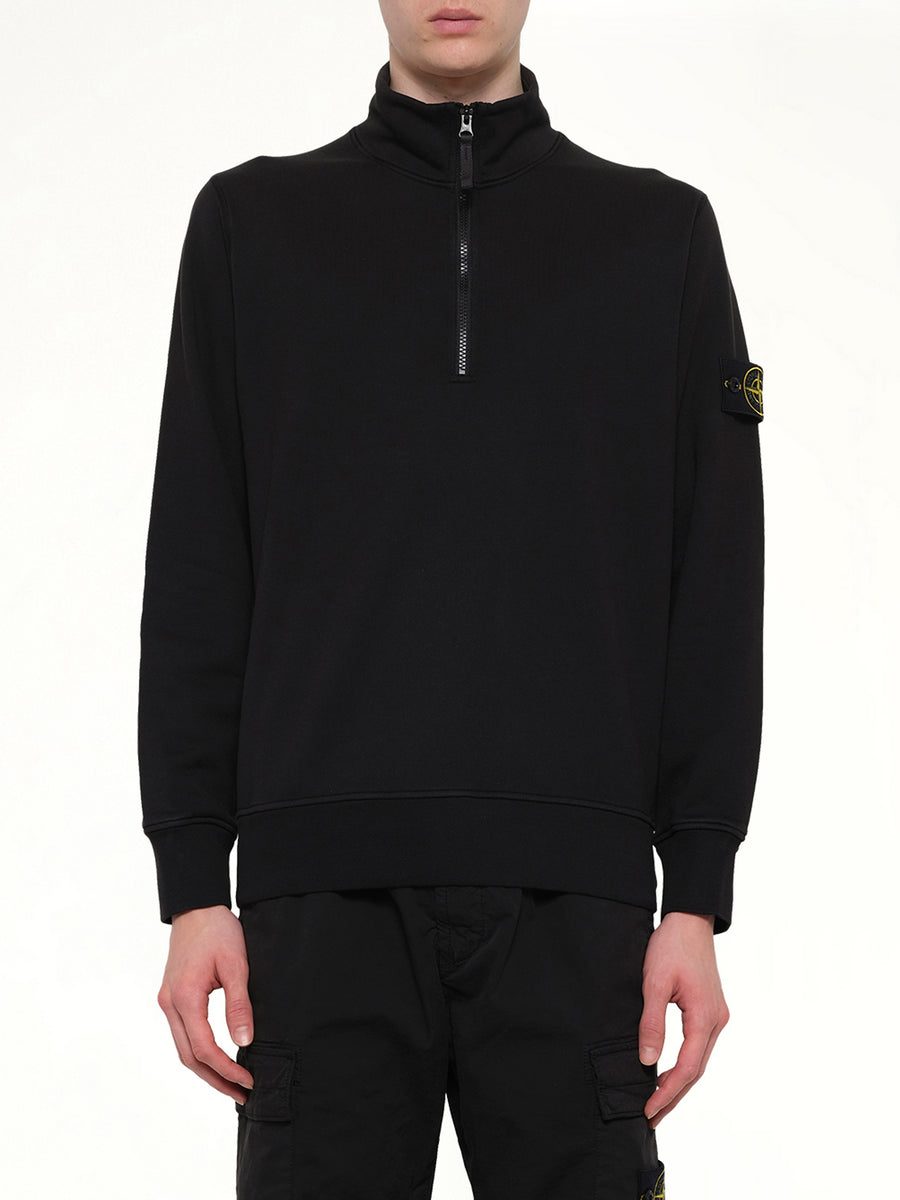 6100070 LS Polo in Black