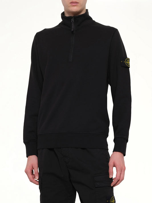 6100070 LS Polo in Black