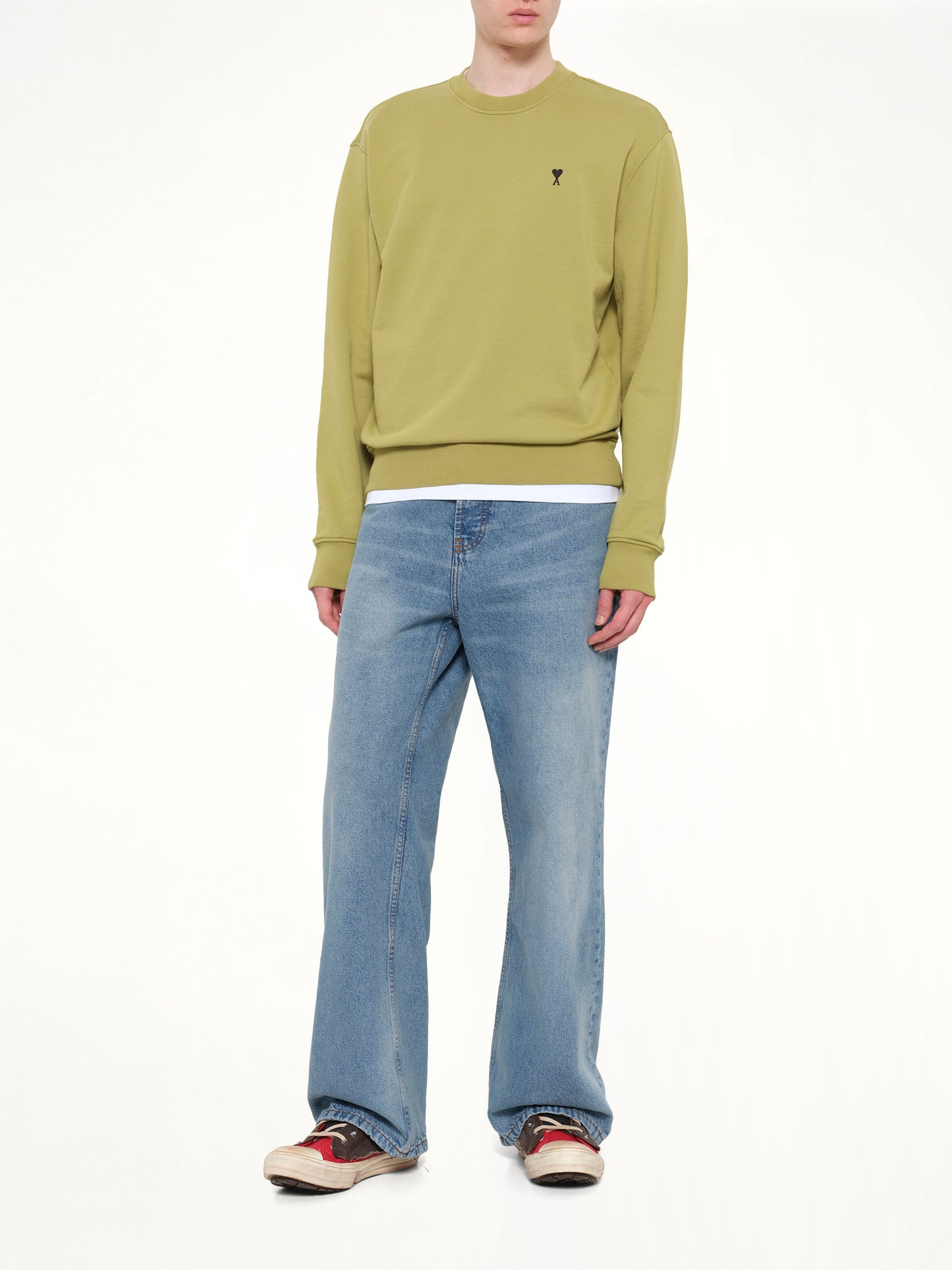 Contrasted ADC Sweatshirt in Matcha