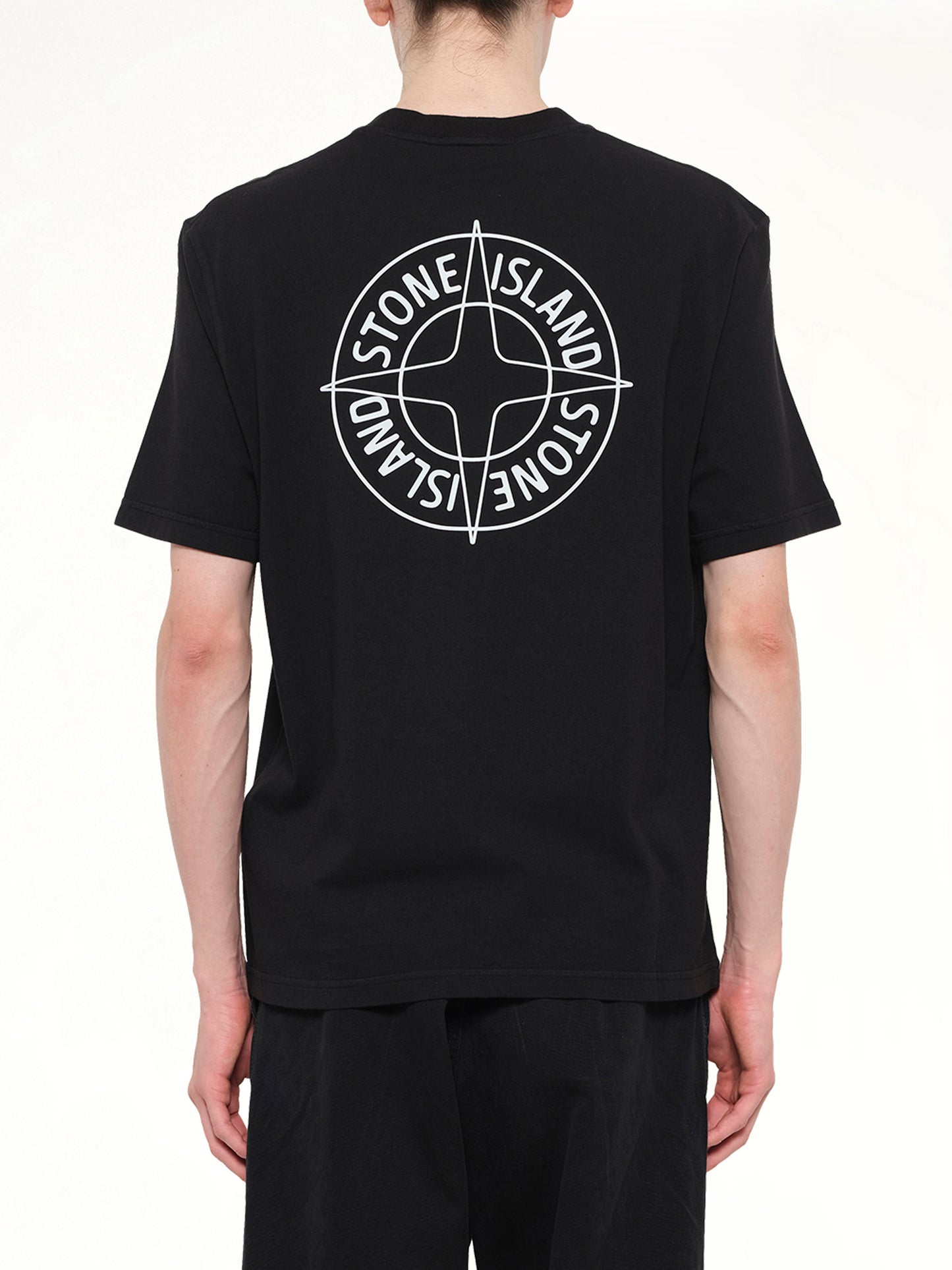 2100001 Chest Logo T-Shirt in Black