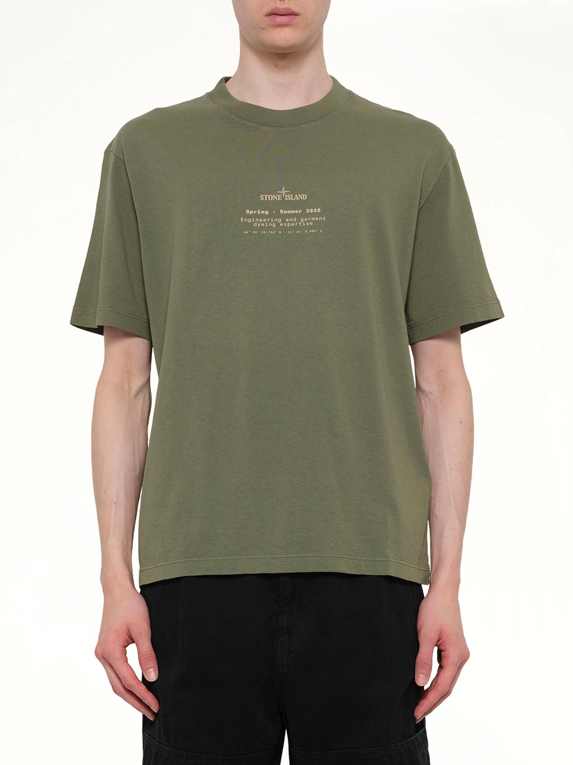 2100001 SS T-Shirt in Military Green