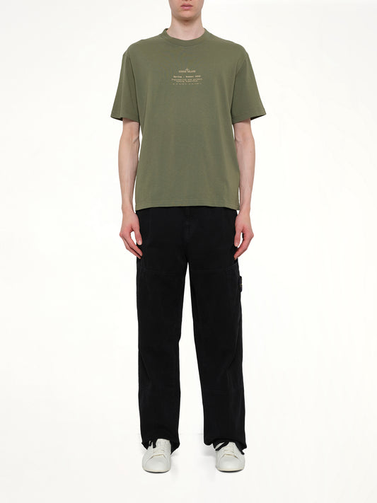2100001 SS T-Shirt in Military Green