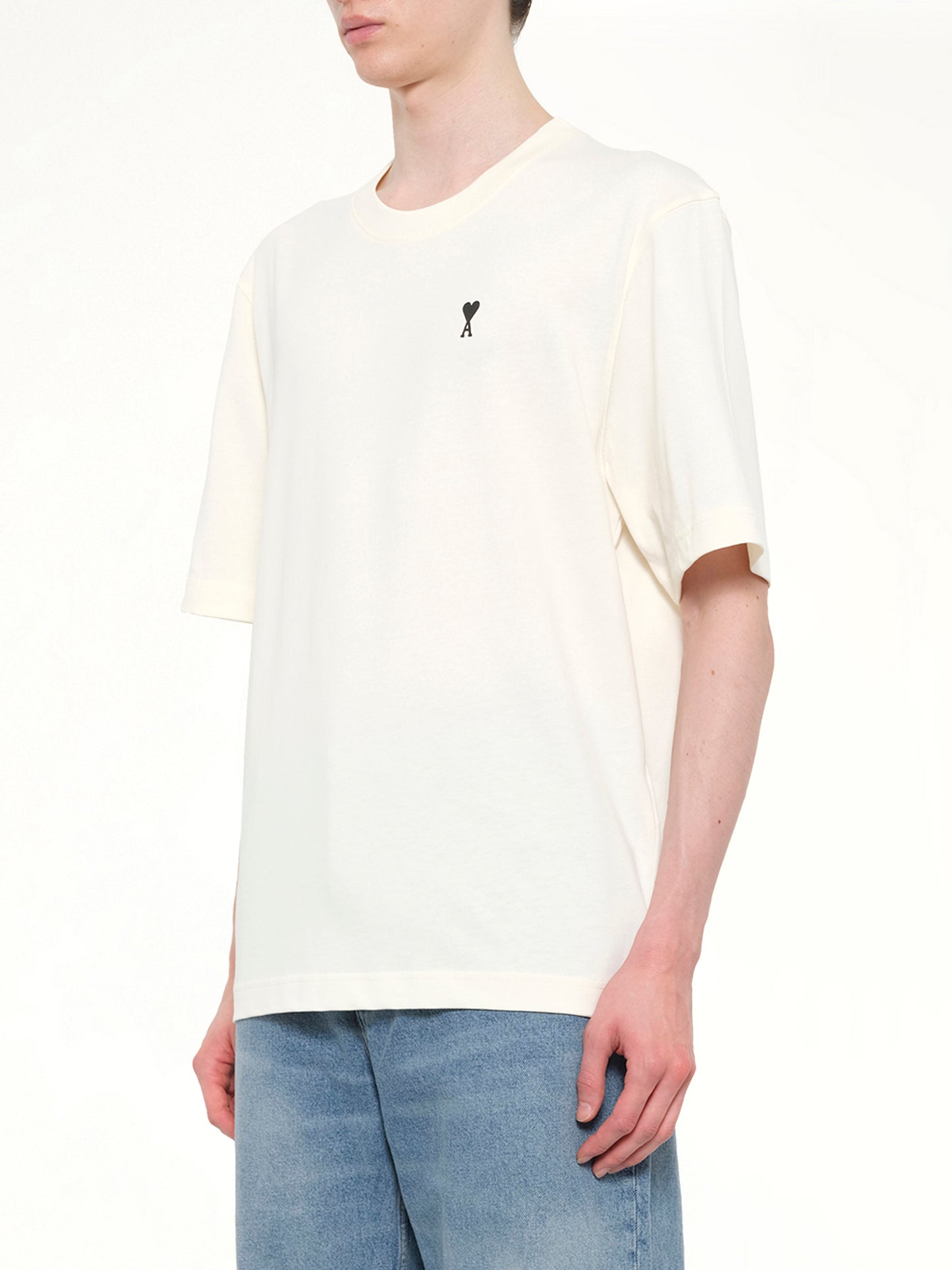 Boxy Fit ADC T-Shirt in Cream