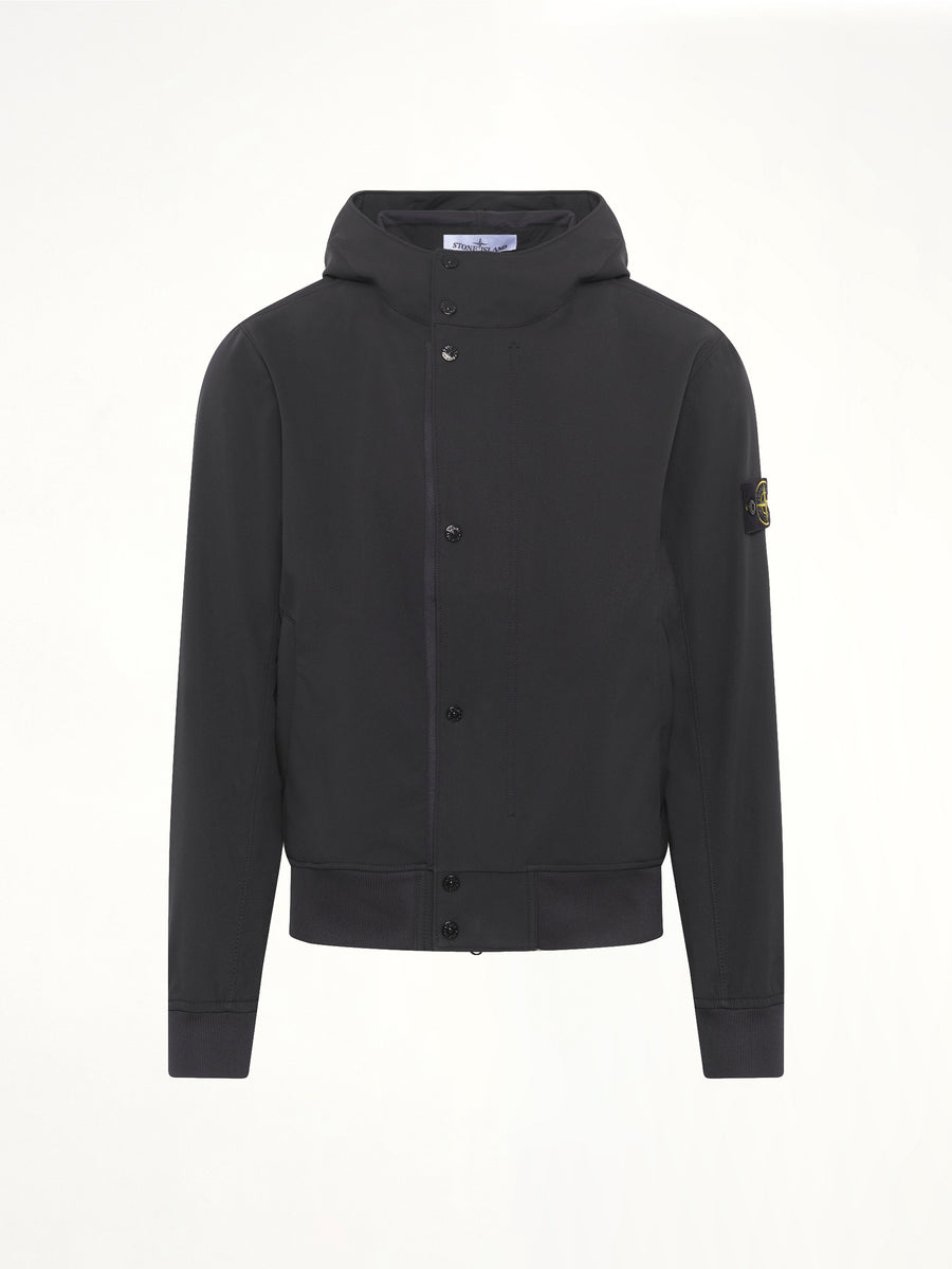 4100118 Short Parka in Black