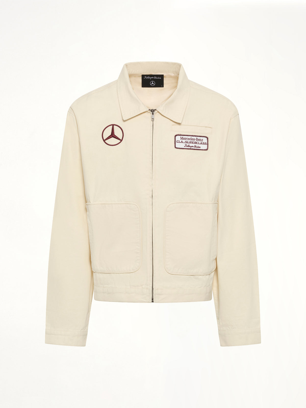 Kidsuper X Mercedes Benz 작업 재킷 크림