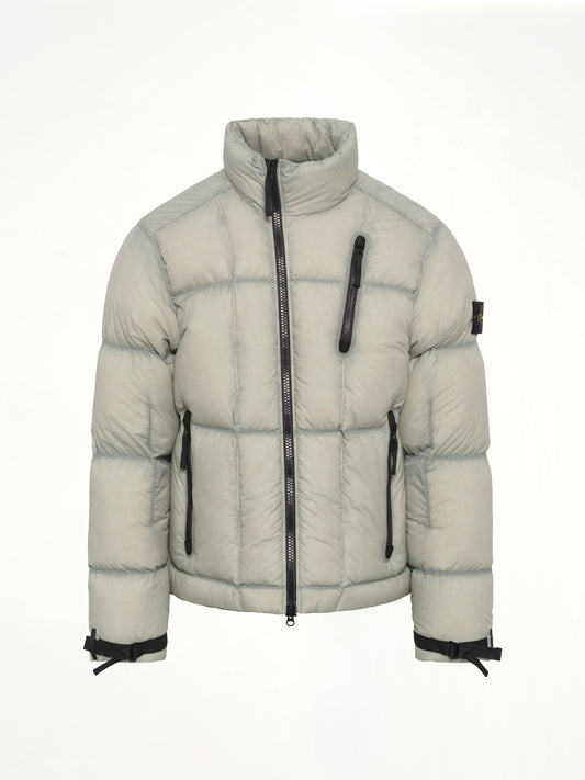 4100017 Light Nylon Tela Puffer in Green