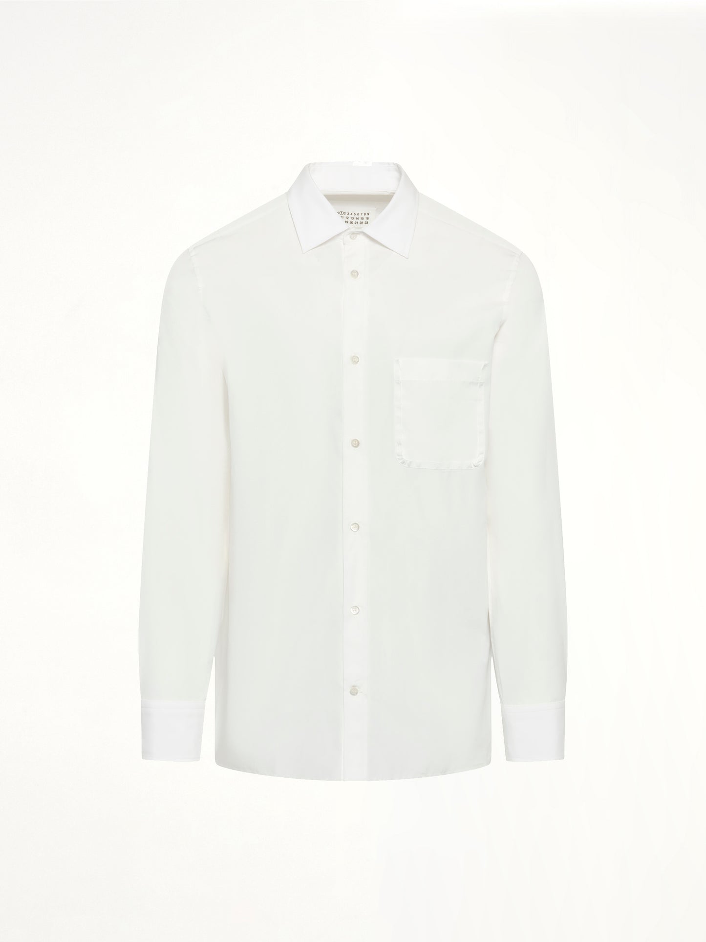 Long Sleeve Shirt in Off White