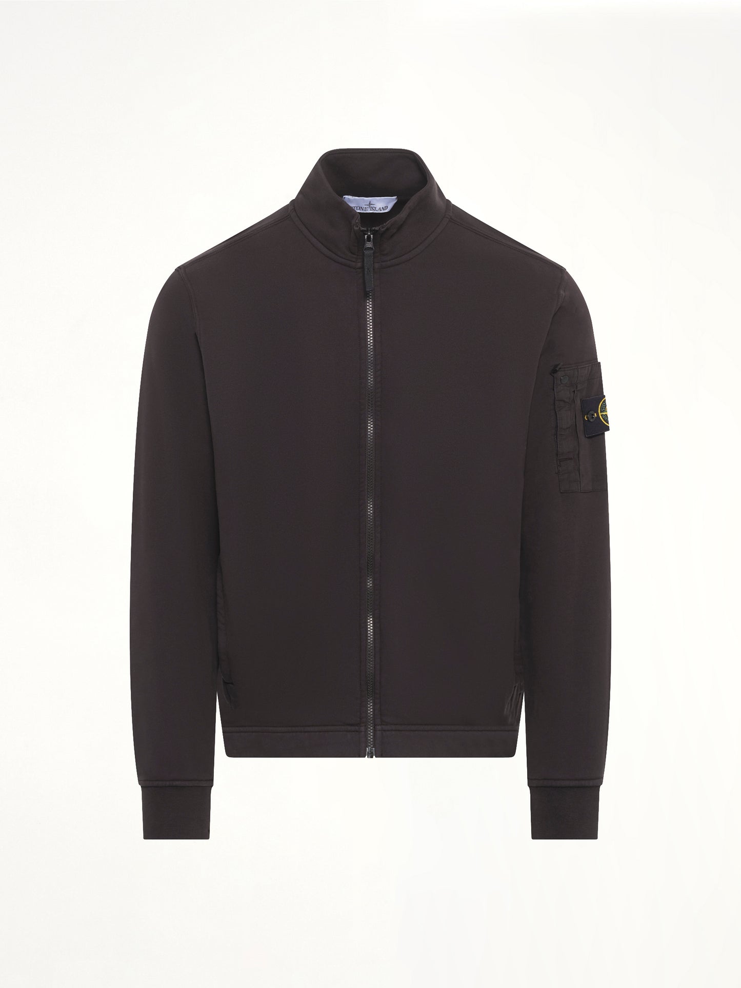 6100018 Zip Up Cardigan in Black