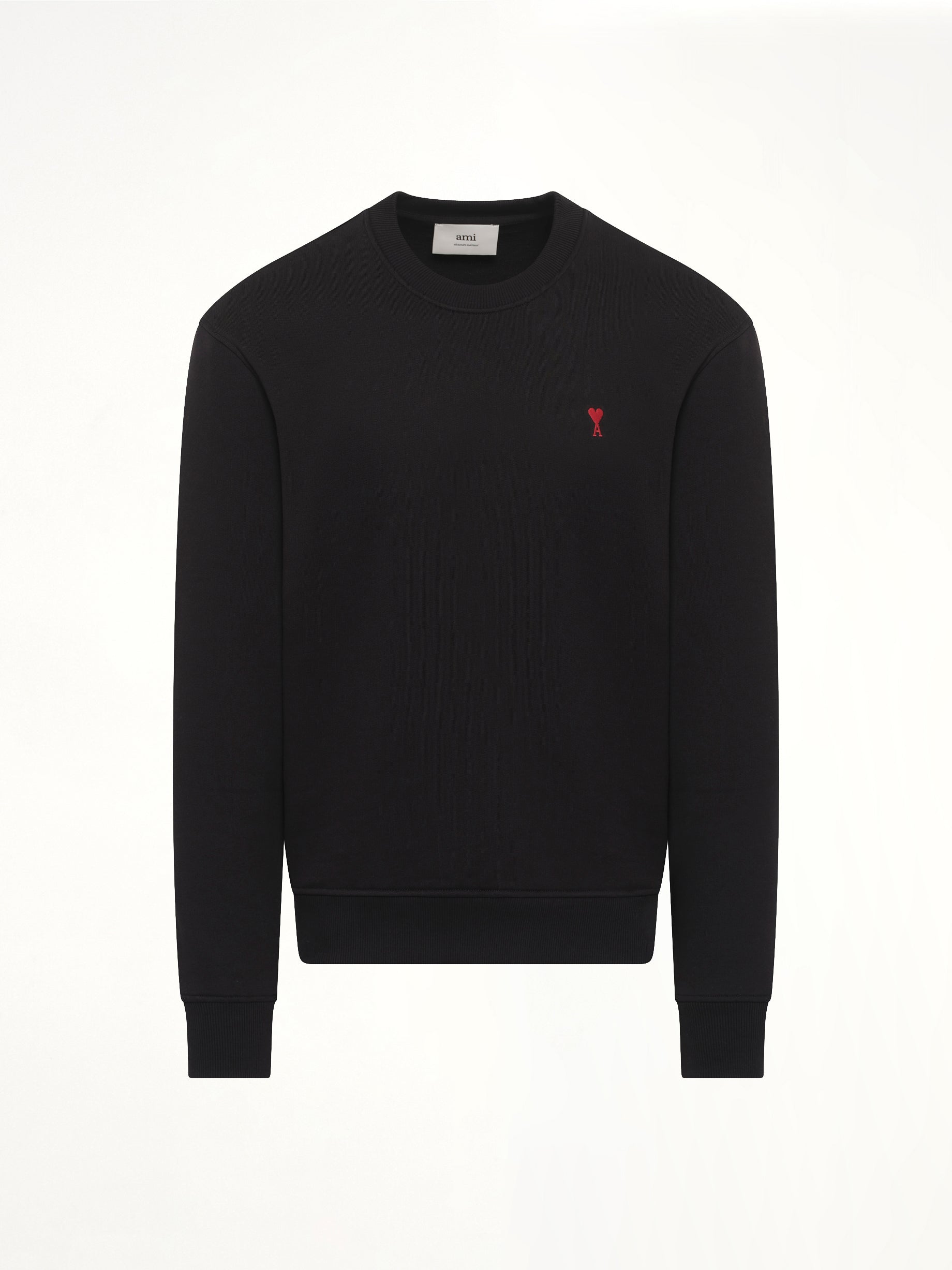 Red Ami De Coeur Sweatshirt in Black