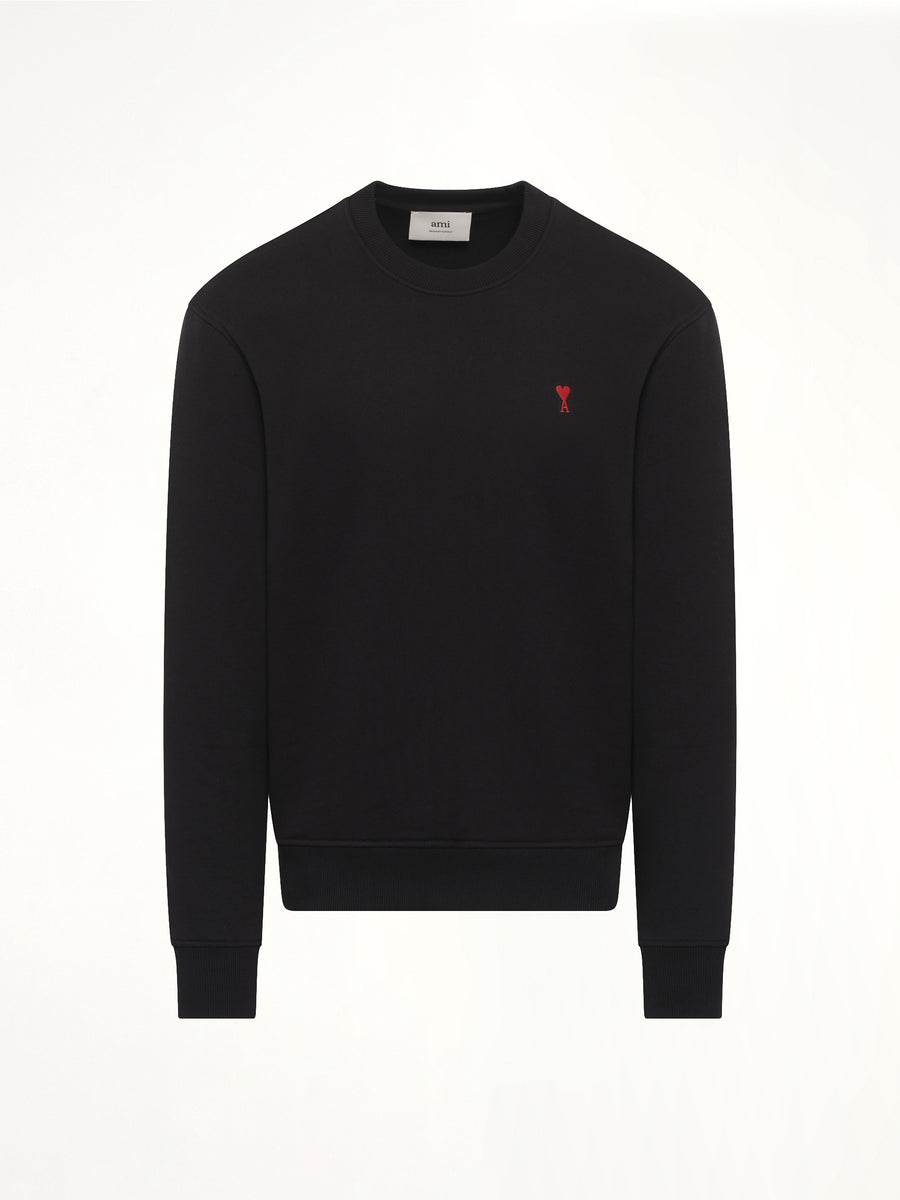 Ami De Coeur Sweatshirt in Black/Red