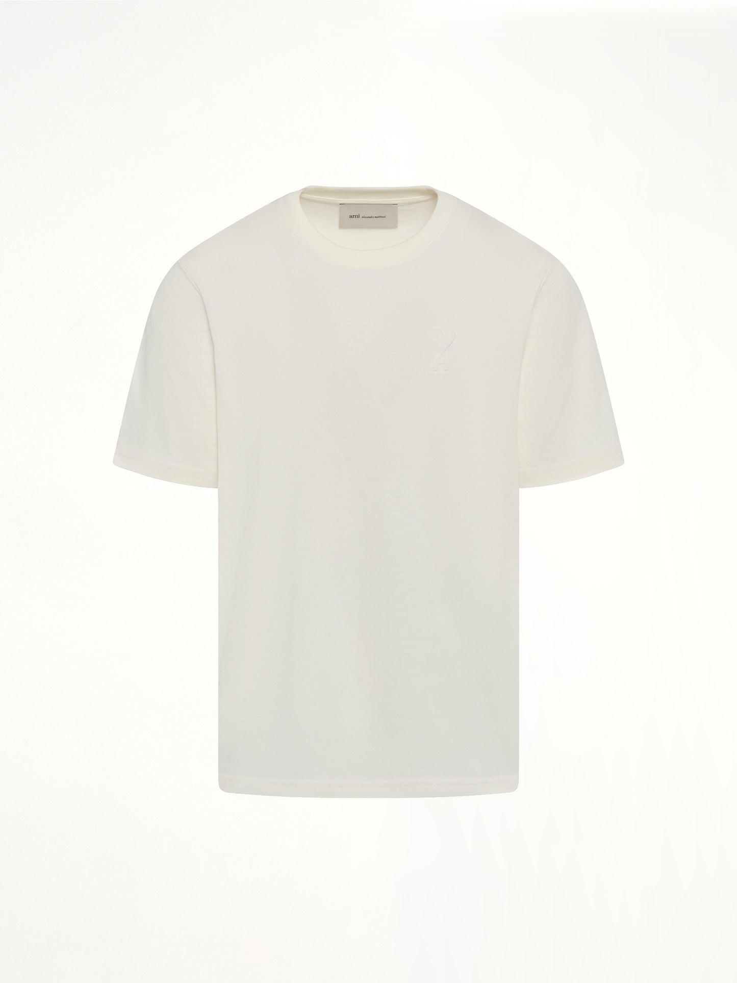 Big ADC Embossed T-Shirt in Cream