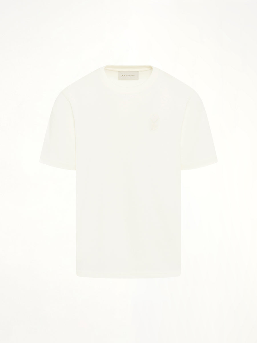 Big ADC Embossed T-Shirt in Off White