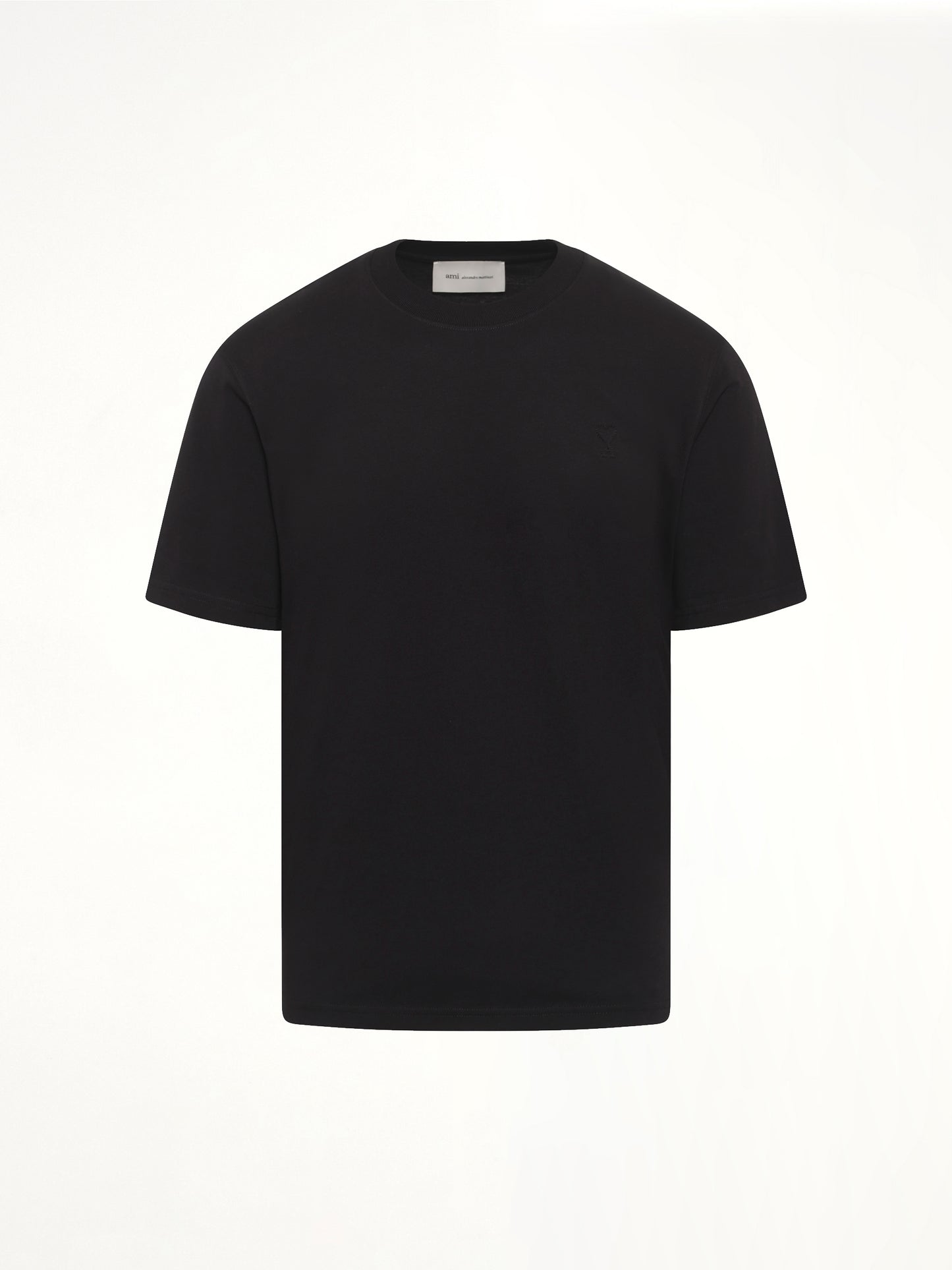 Small Embossed ADC T-Shirt in Black