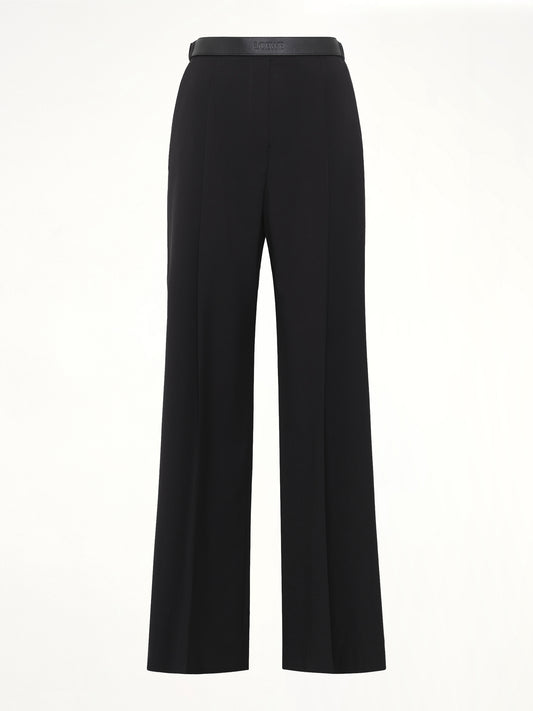 Wool Trouser in Black