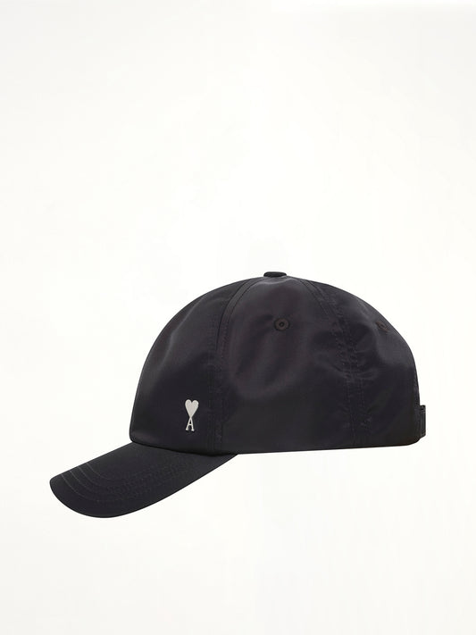 Ami De Coeur Stud Cap in Black