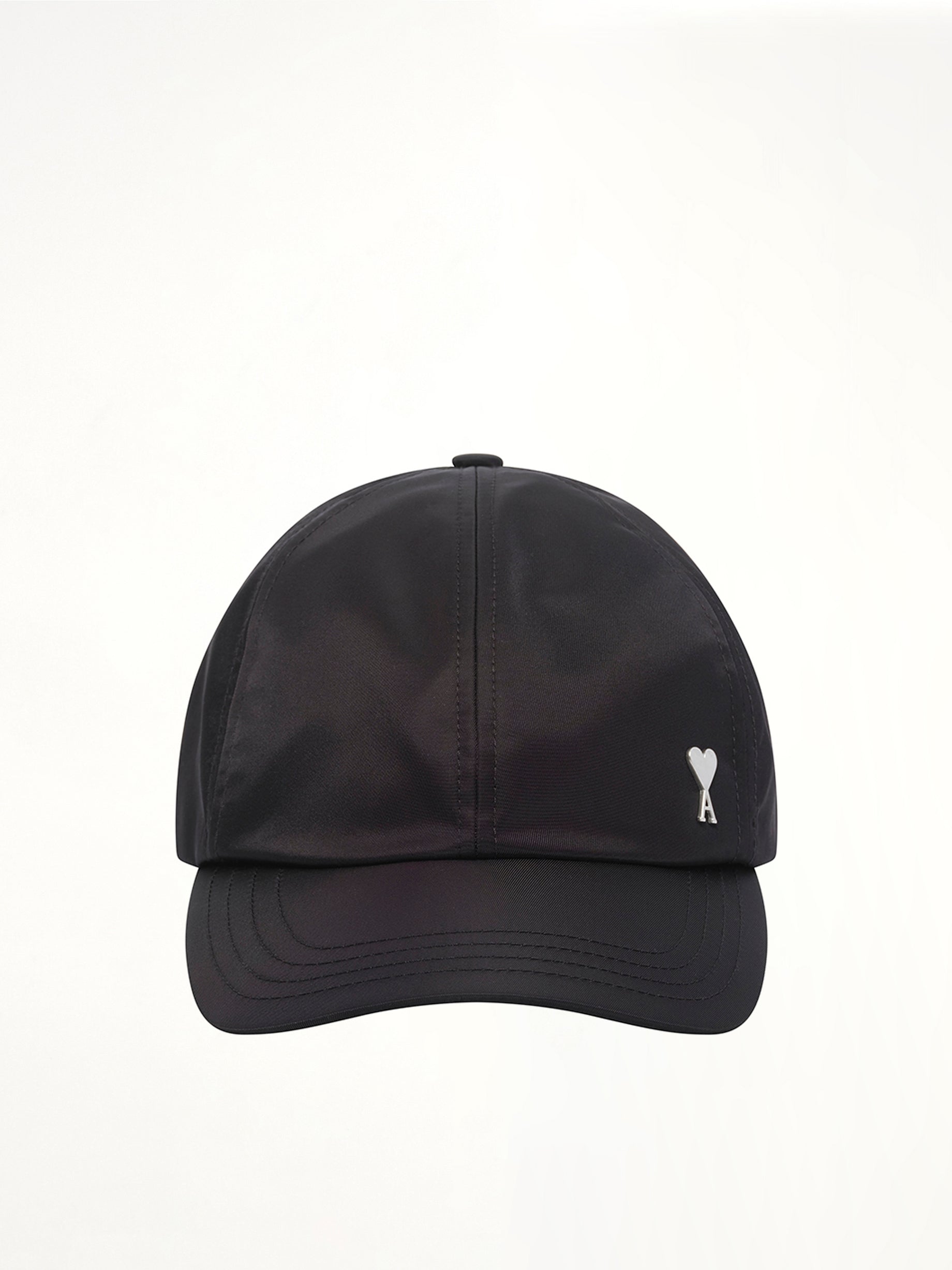 Ami De Coeur Stud Cap in Black