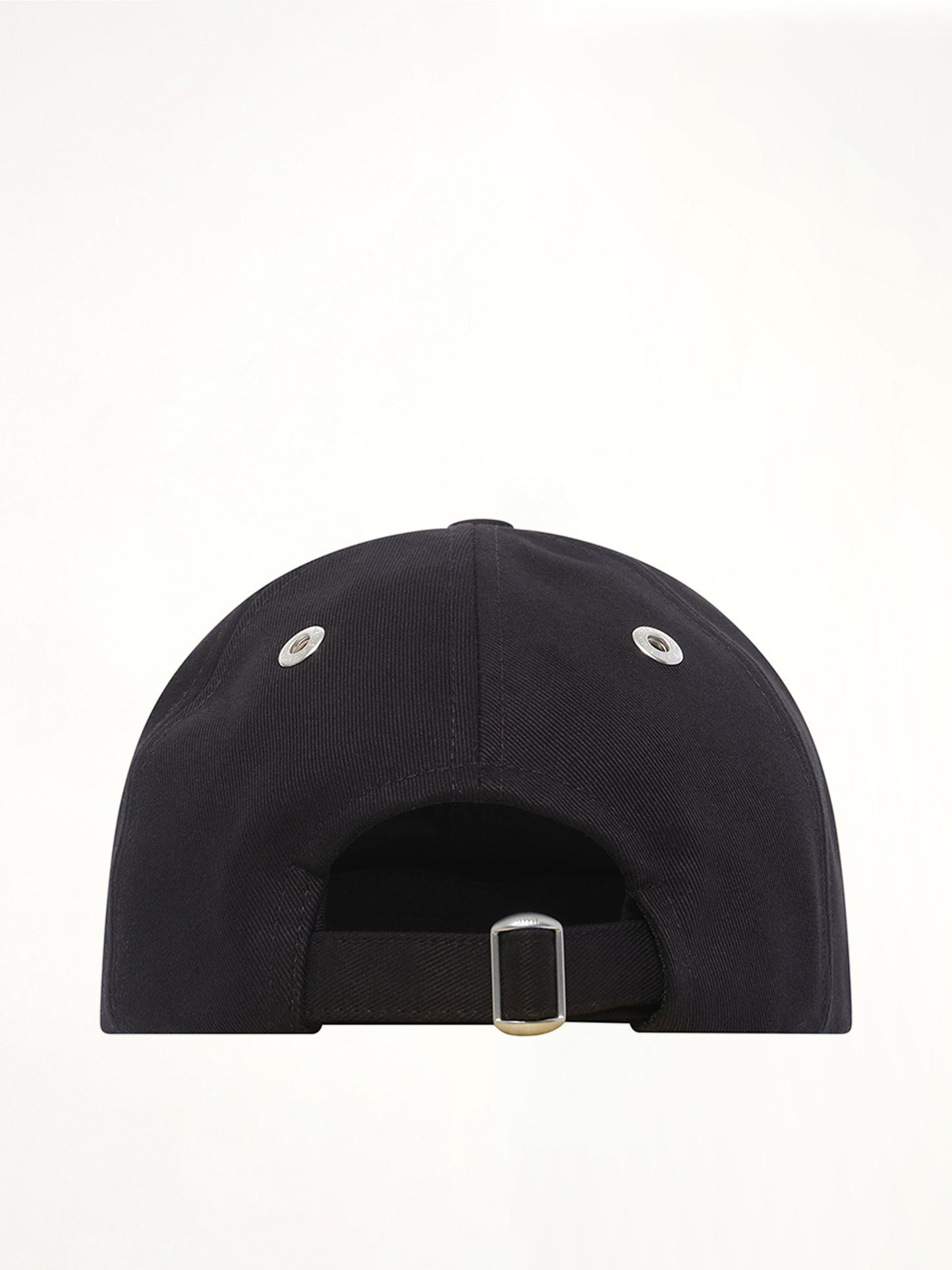 Red Ami De Coeur Embroidery Cap in Black