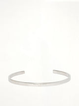 Logo Reference Cuff 4mm in Silver