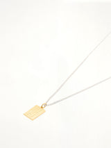 Lab-Grown Diamonds Number Pendant in Gold Coated Silver
