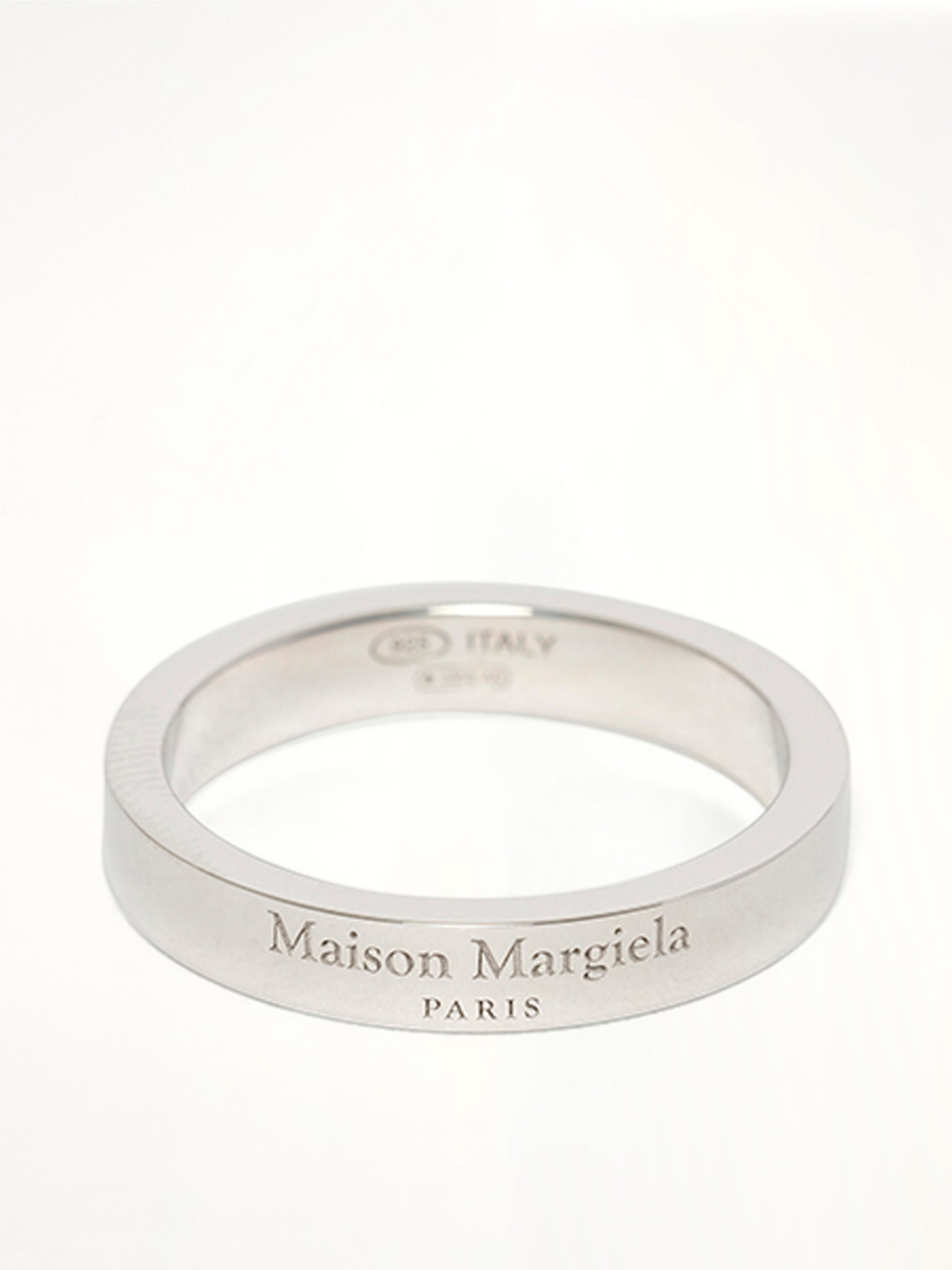 Logo Reference Ring 4mm in Silver