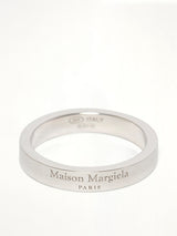 Logo Reference Ring 4mm in Silver