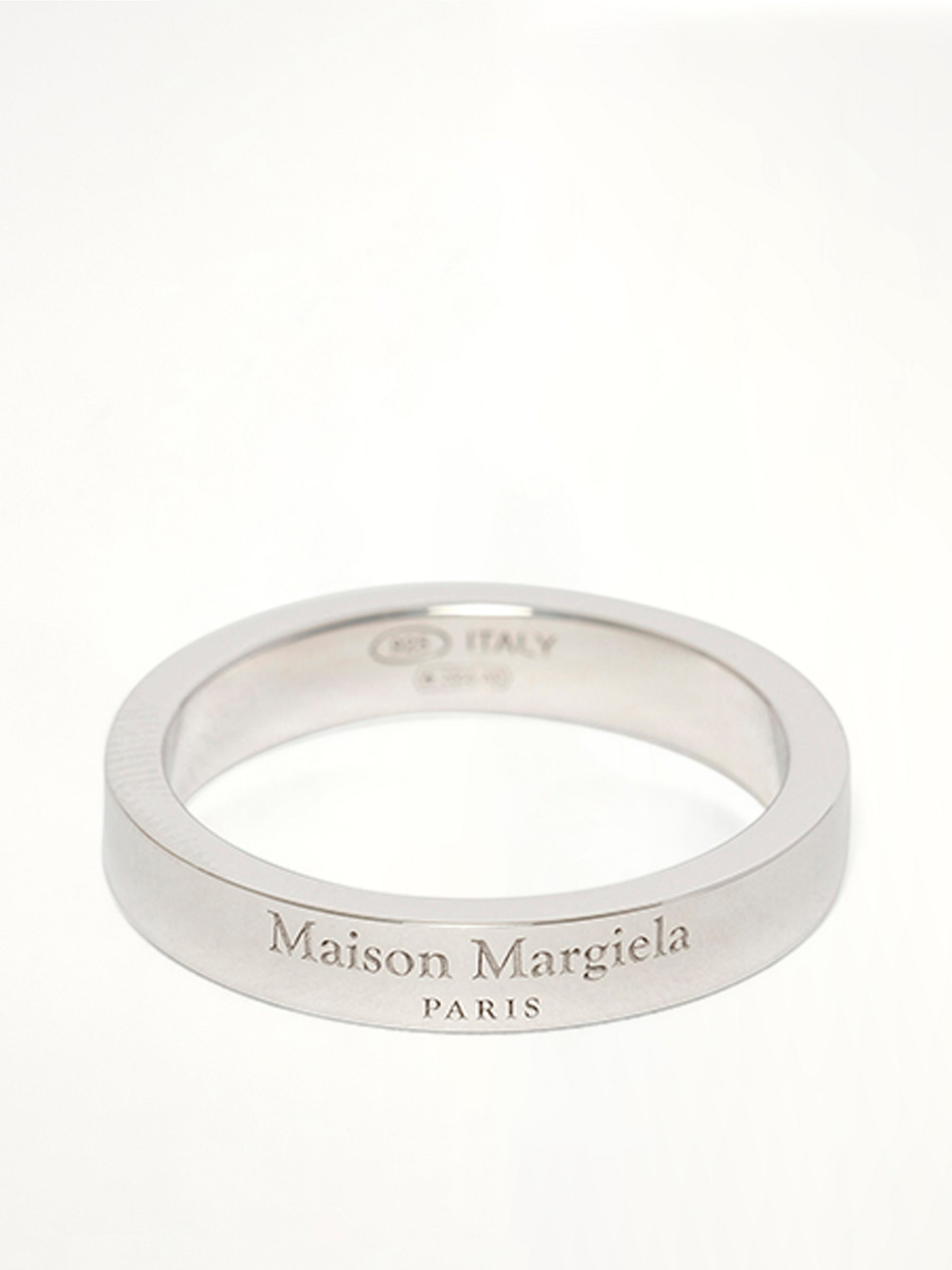 Logo Reference Ring 4mm in Silver