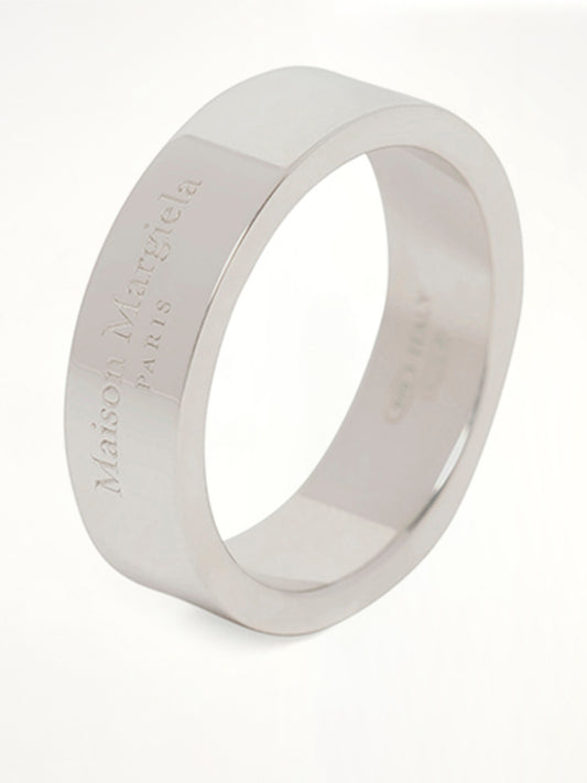 Logo Reference Ring 6.5mm in Silver