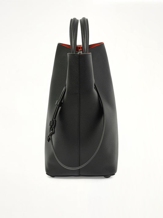 Dress-Age Medium Bag in Black/Orange