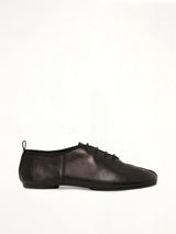 Tabi Jazz Lace-up Derby in Black Side View | MAISON MARGIELA