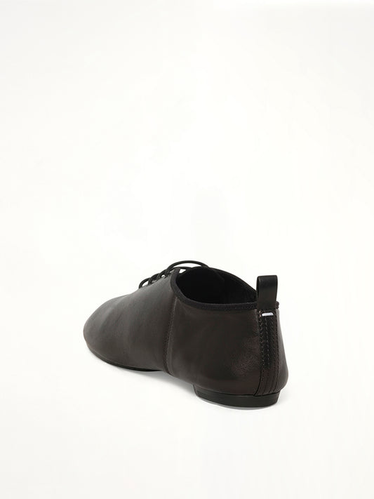 Tabi Jazz Lace-up Derby in Black