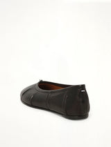 Tabi Ballerinas in Black Back View | MAISON MARGIELA