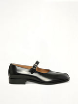 Tabi Mary Jane in Black Side View | MAISON MARGIELA