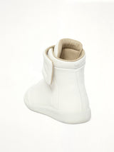 Future Mid-Top Sneaker in White Back View | MAISON MARGIELA