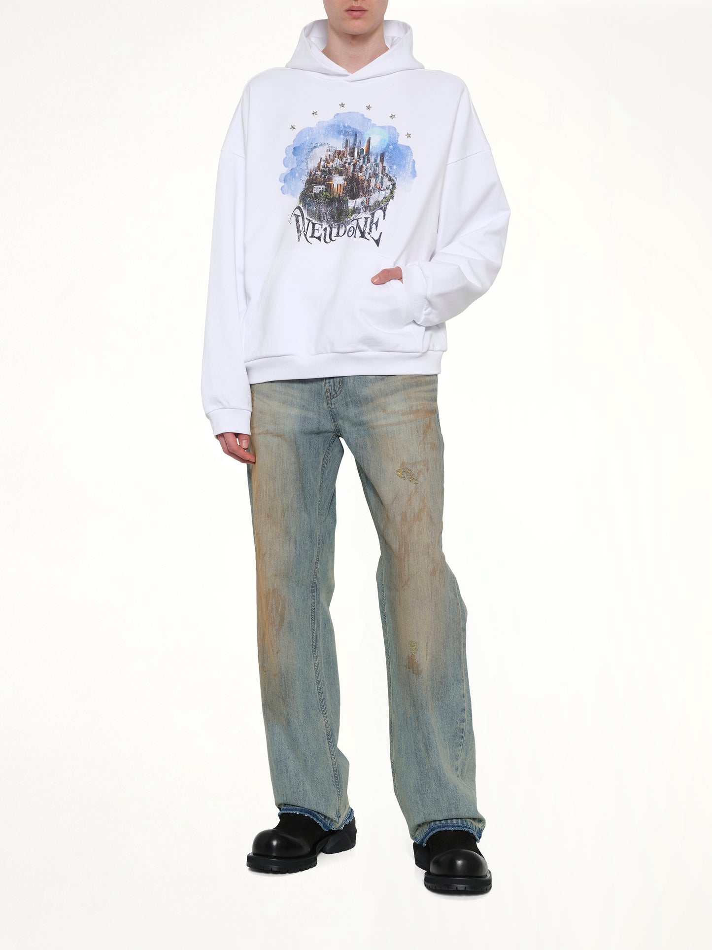 City Hoodie in White