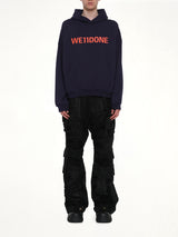 Logo Hoodie in Navy