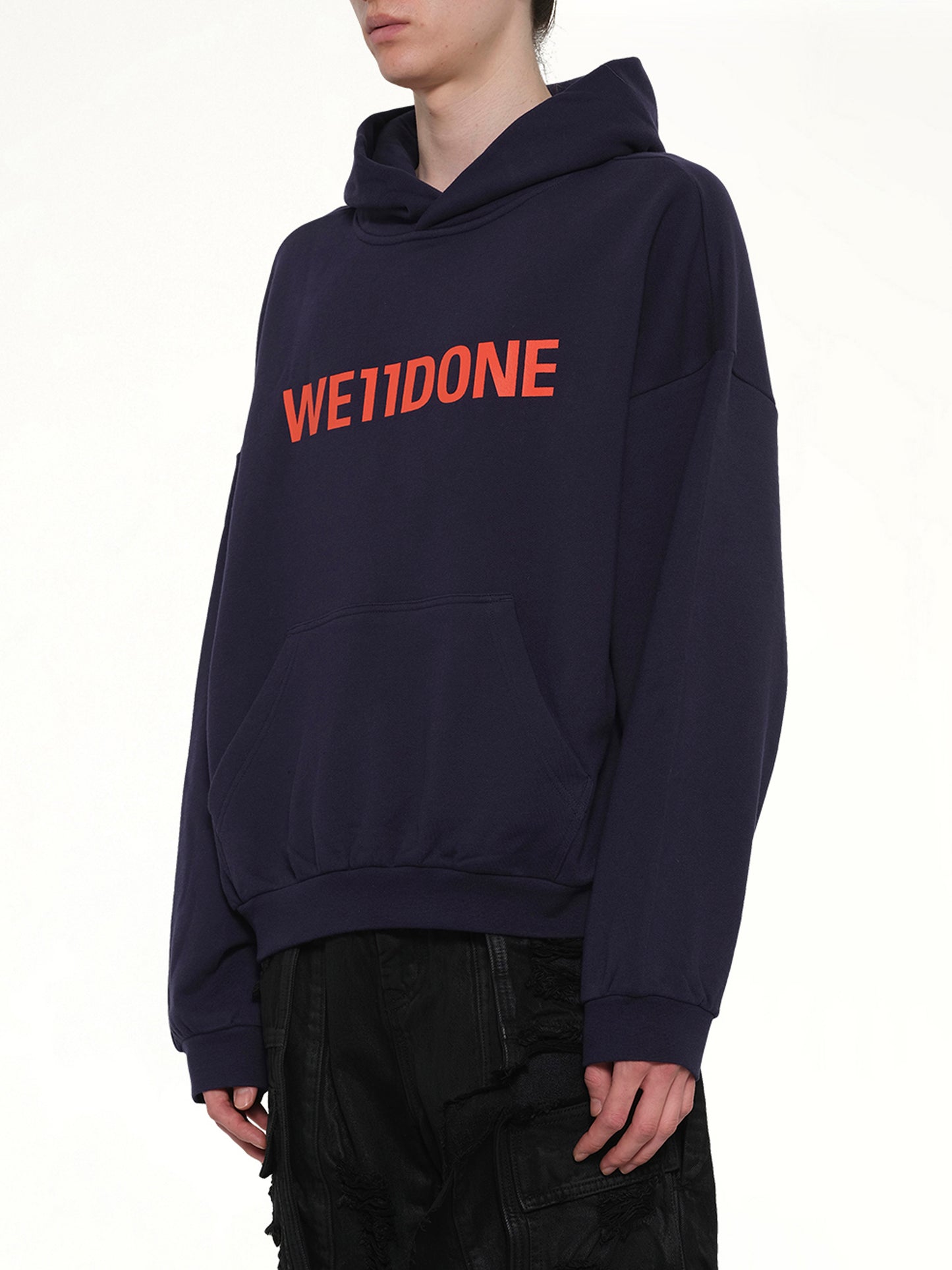 Logo Hoodie in Navy