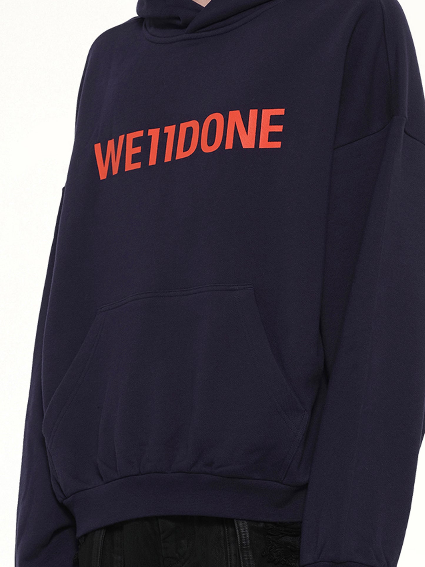 Logo Hoodie in Navy