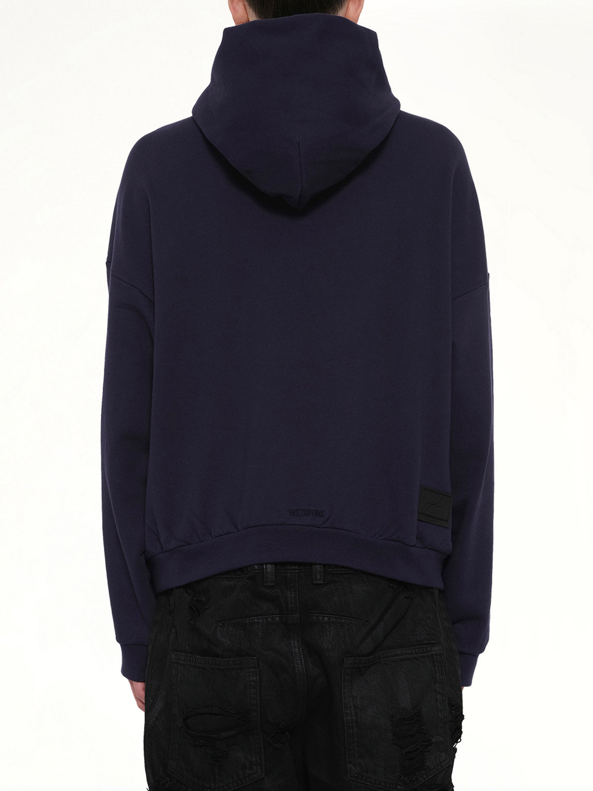 Logo Hoodie in Navy