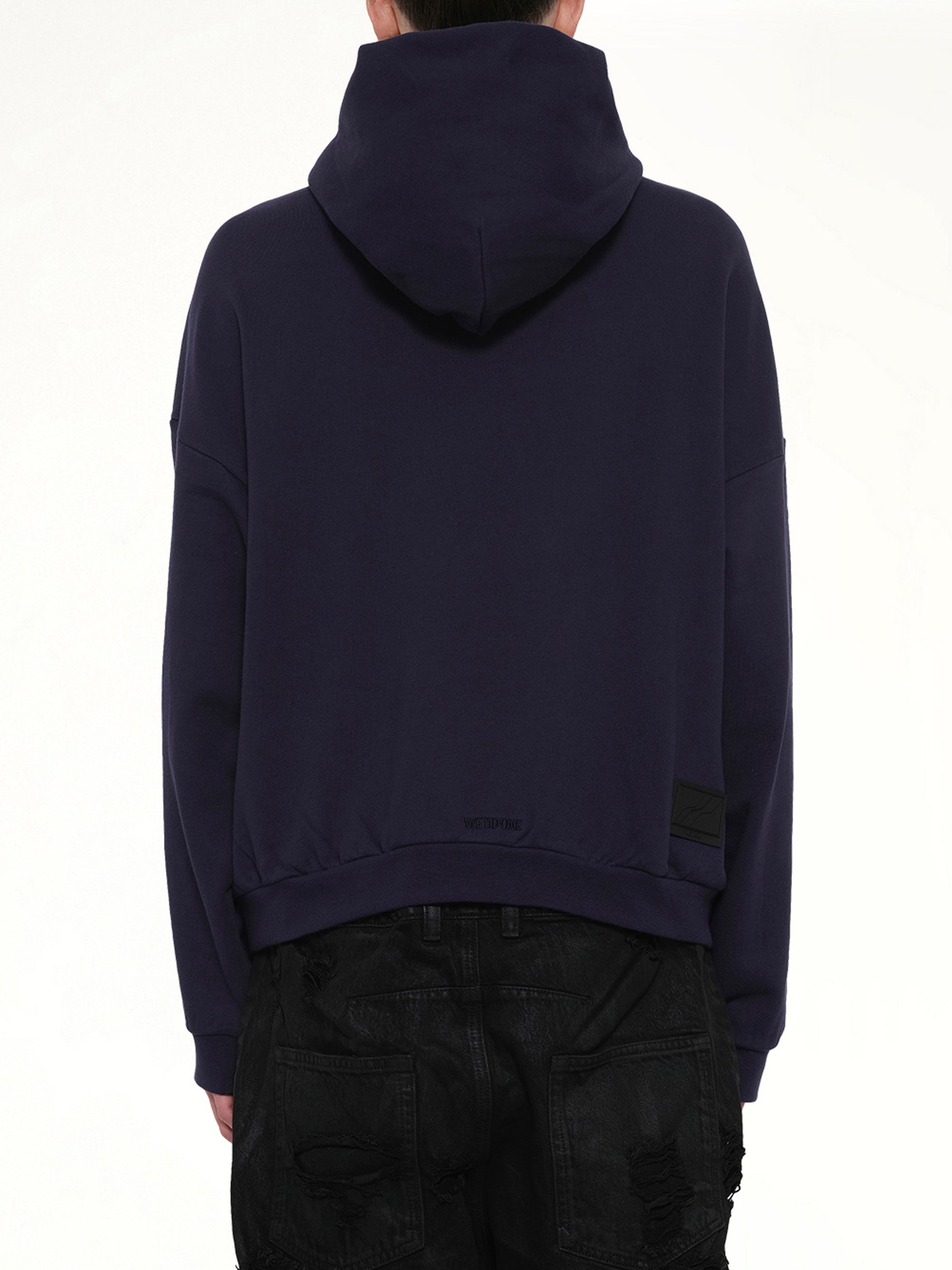 Logo Hoodie in Navy