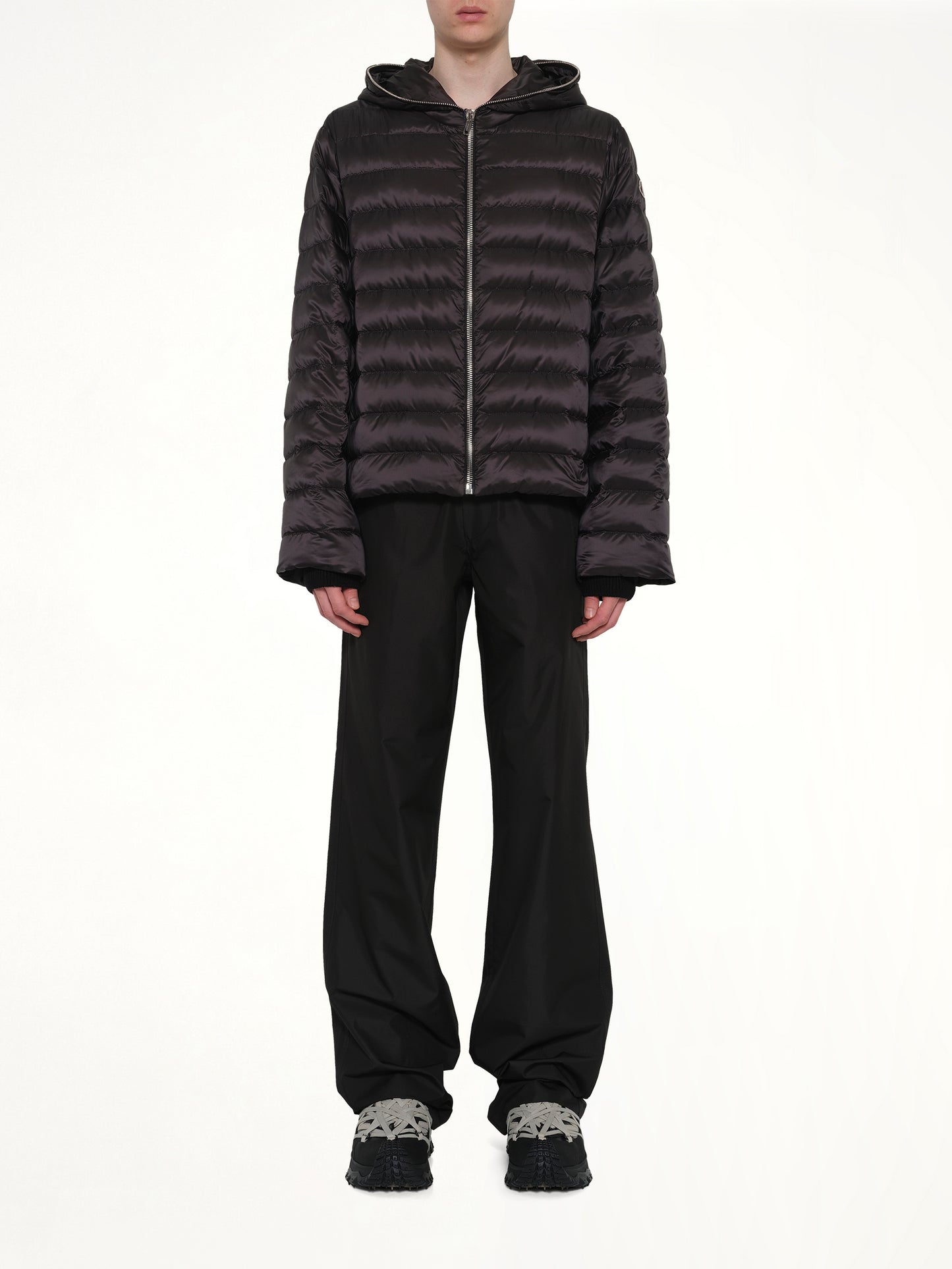 Rick Owens x Moncler Ziplock Jacket in Black