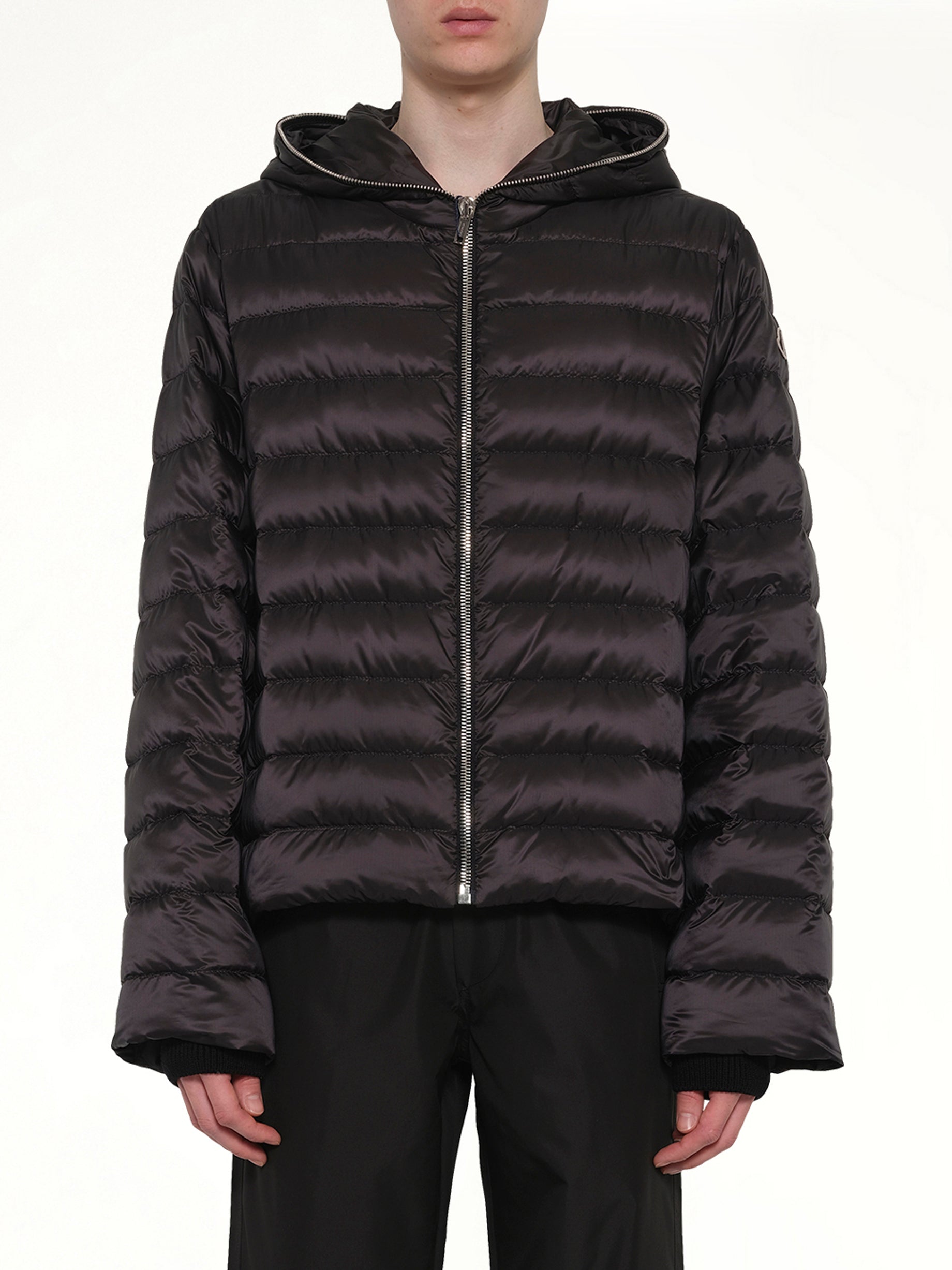Rick Owens x Moncler Ziplock Jacket in Black