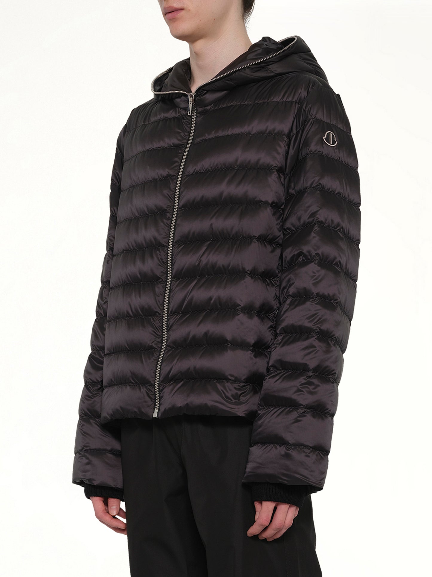 Rick Owens x Moncler Ziplock Jacket in Black