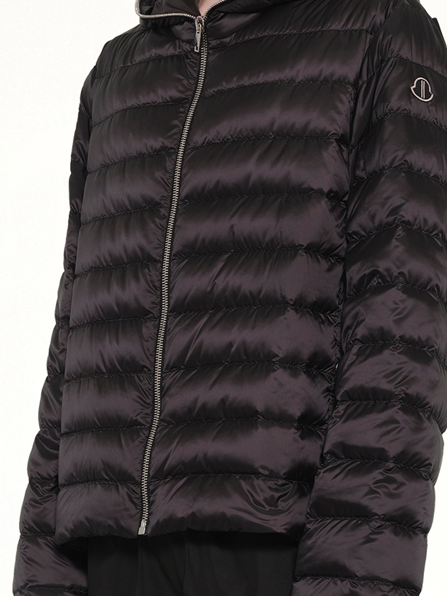 Rick Owens x Moncler Ziplock Jacket in Black
