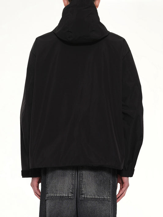 3L Shell Hoodie Jacket in Black