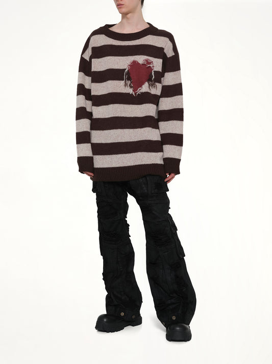 Double-Layer Trousers in Black