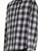 City Cherckered T-Shirt in Black