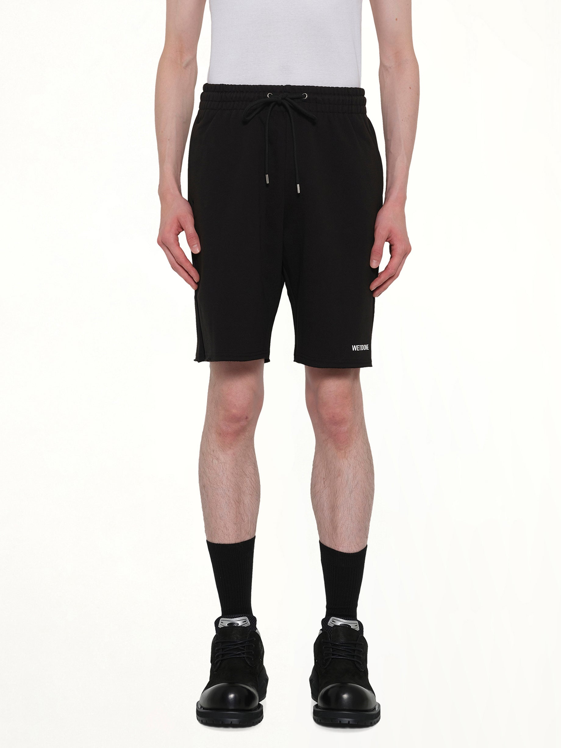 Basic Logo Shorts in Black