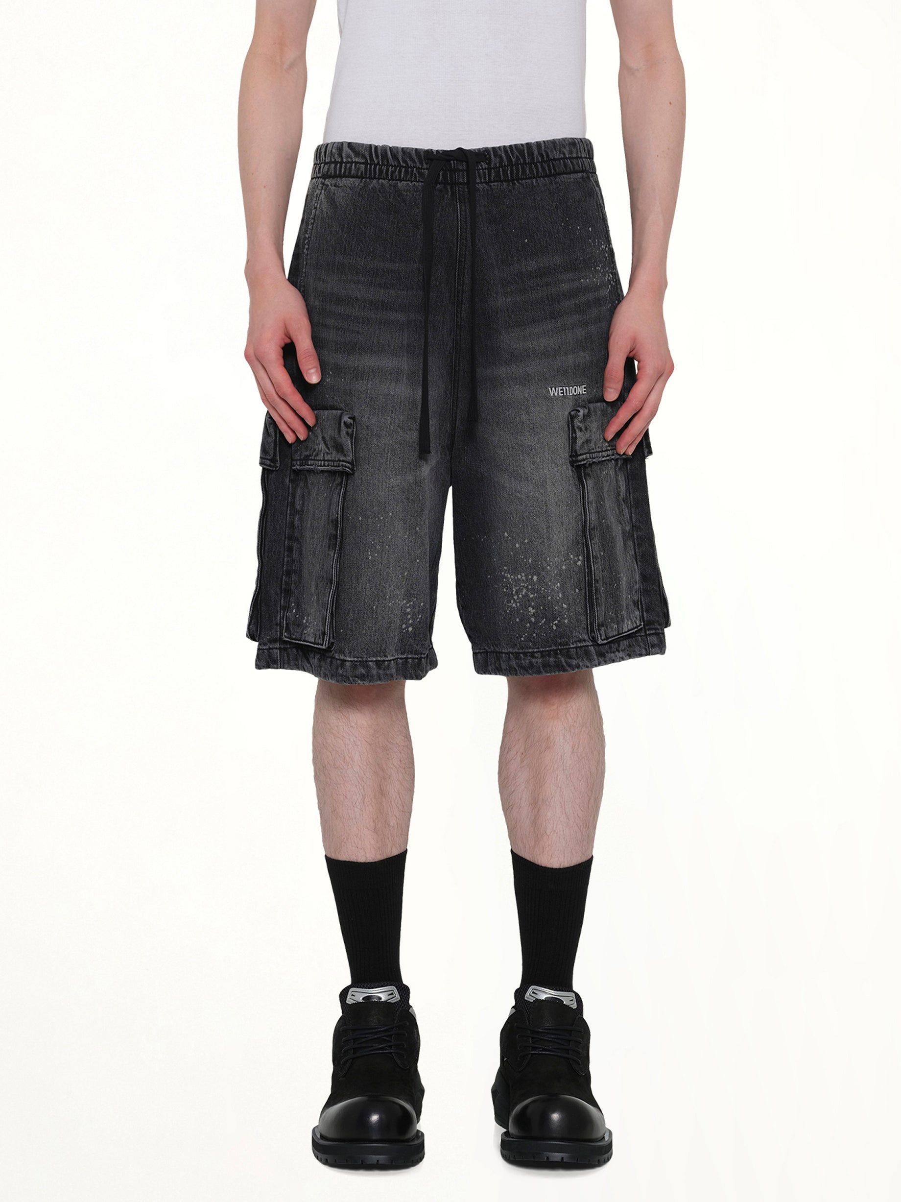 Pocket Shorts in Black