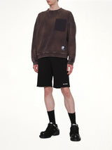 Teddy ID Sweatshirt in Charcoal